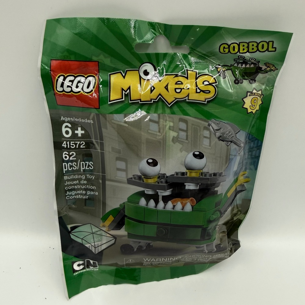 LEGO Mixels Gobbol 41572 Series 9 Trashoz Retired 2016 New Sealed Polybag